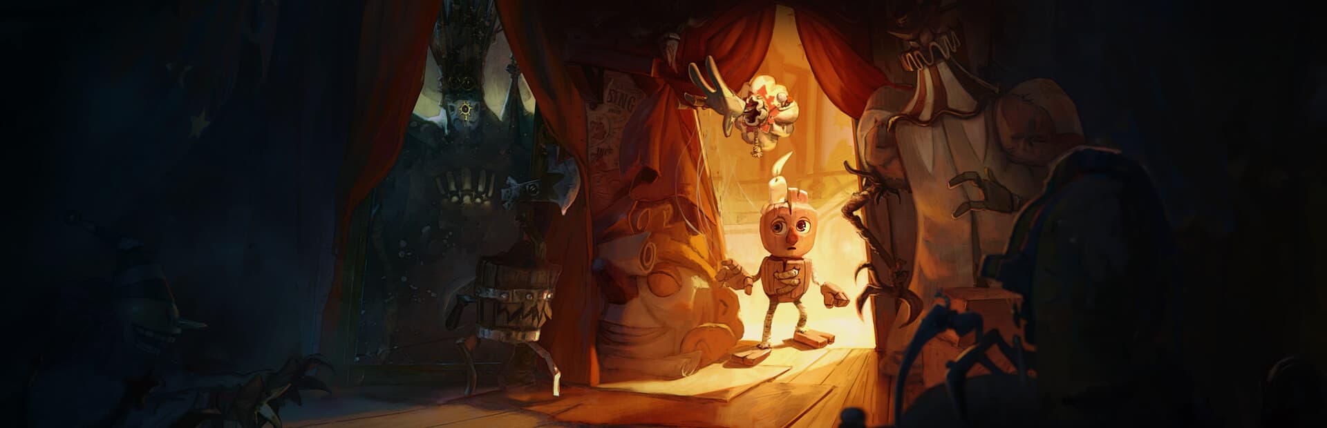 Once Upon A Puppet — capa do jogo