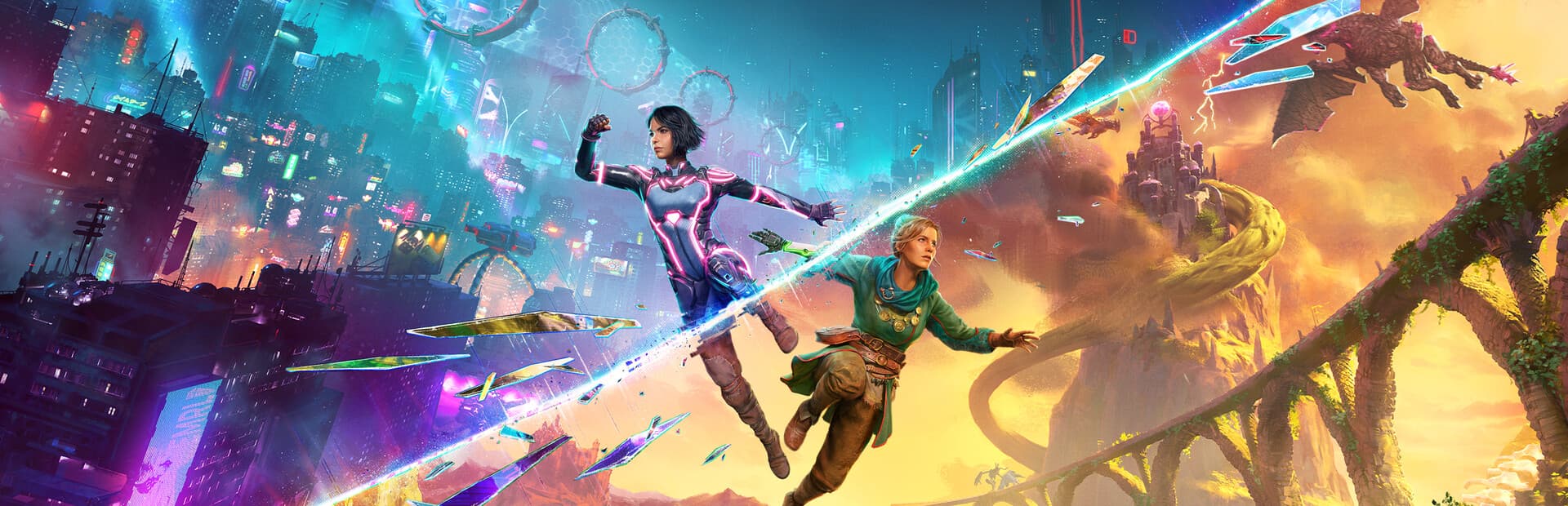 Split Fiction — capa do jogo