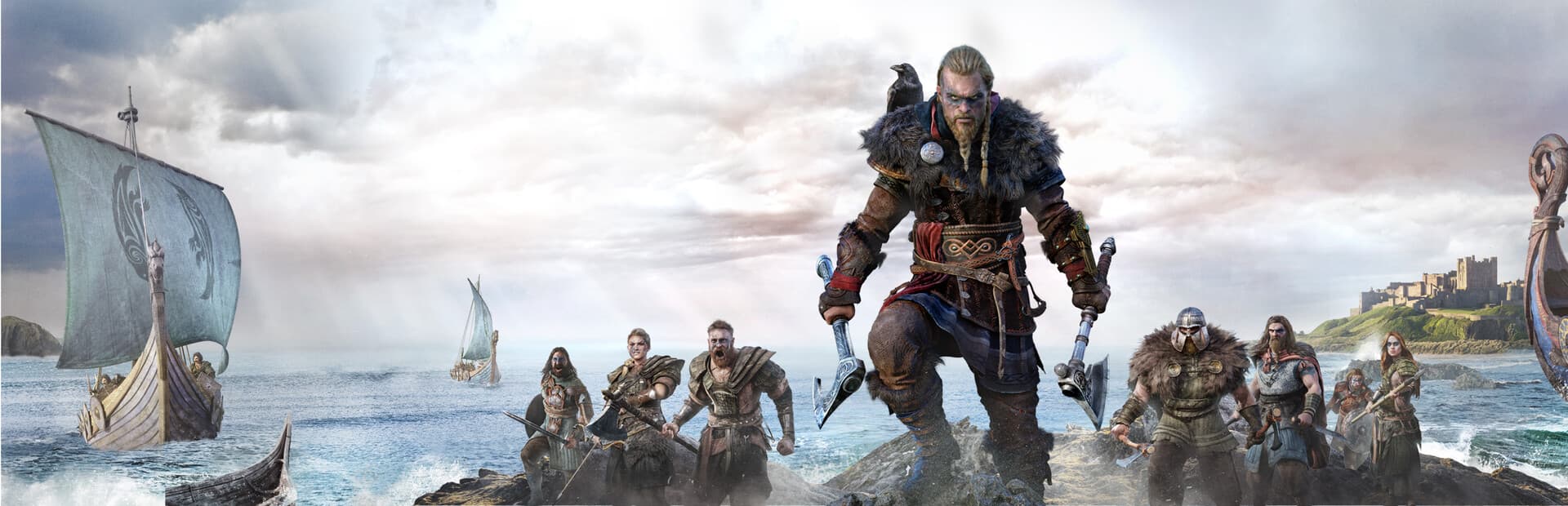Assassin's Creed Valhalla — capa do jogo