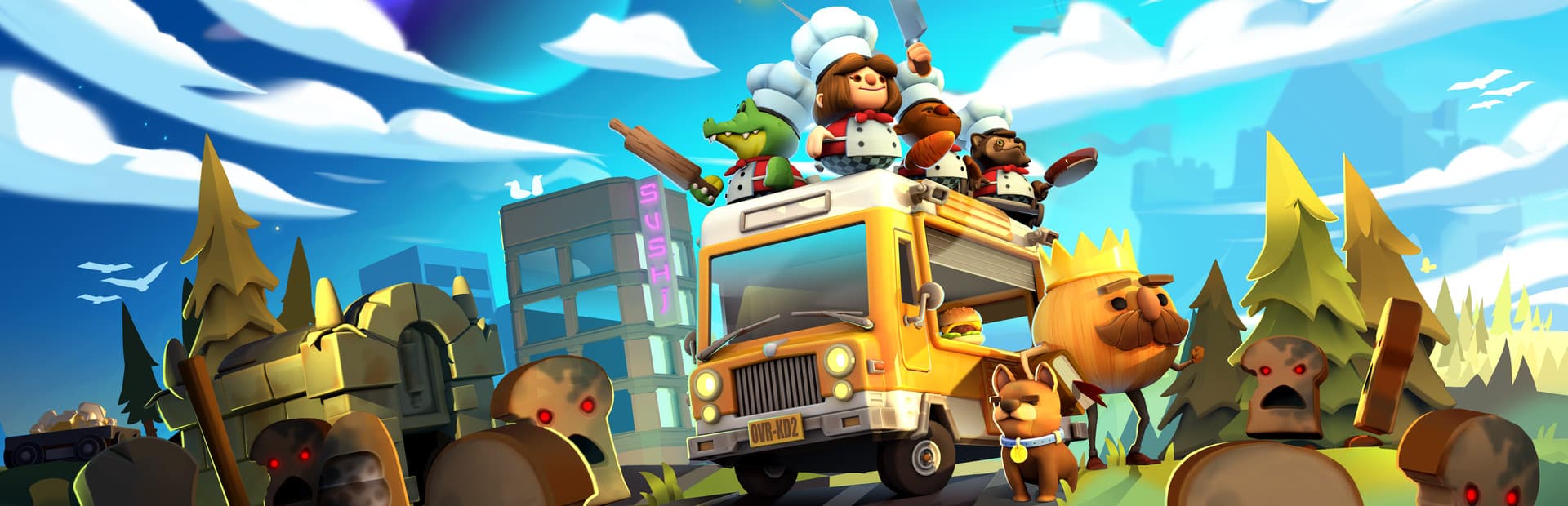 Overcooked! 2 — capa do jogo