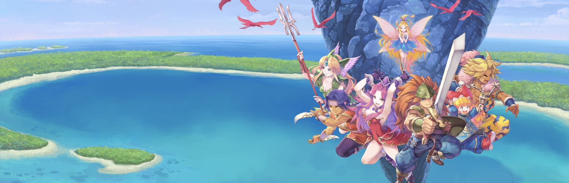 Trials of Mana — capa do jogo