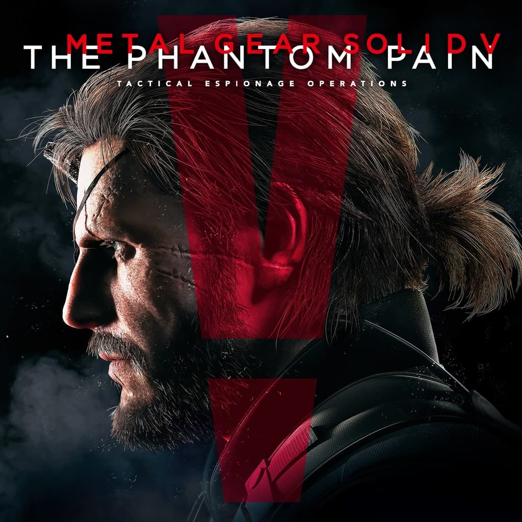 Metal Gear Solid V: The Phantom Pain — capa do jogo