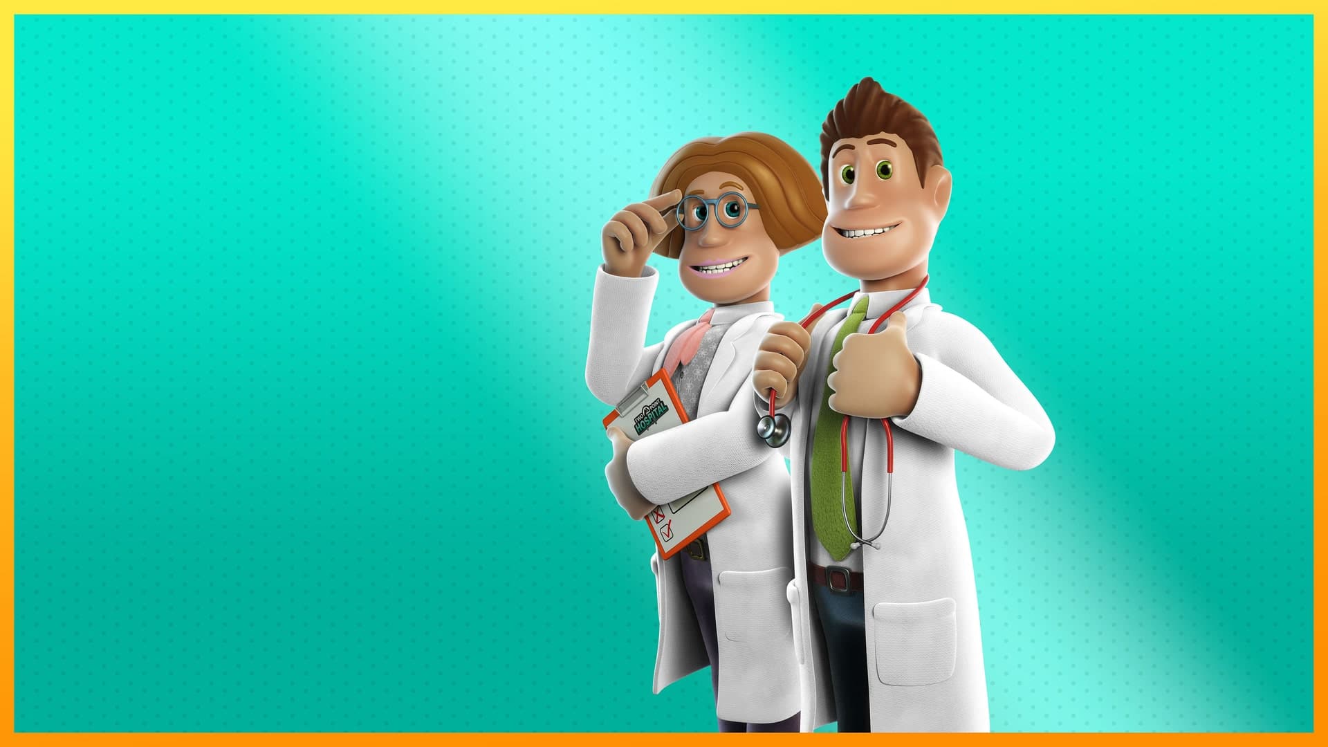 Two Point Hospital — capa do jogo
