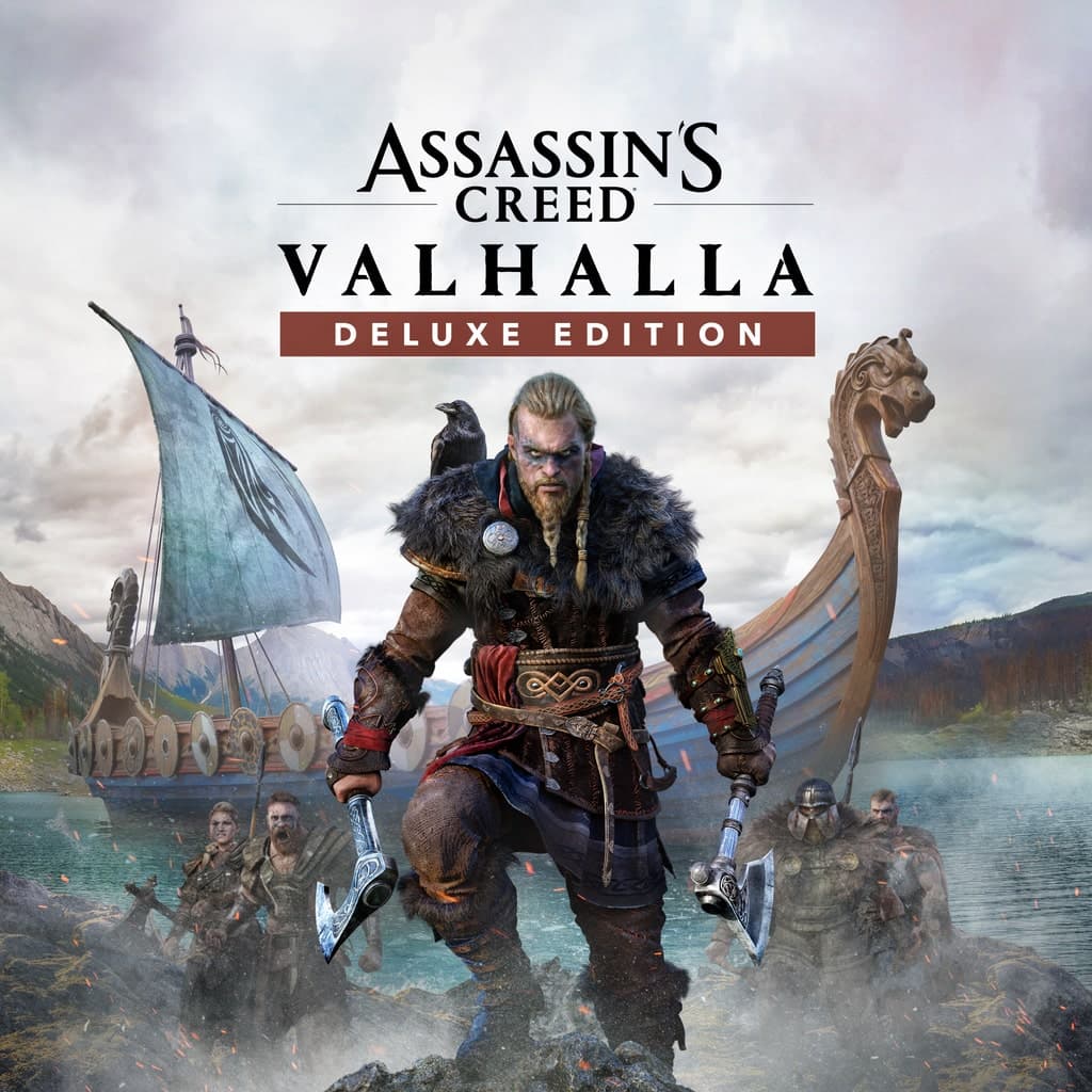 Assassin's Creed Valhalla - Edição Deluxe — capa do jogo