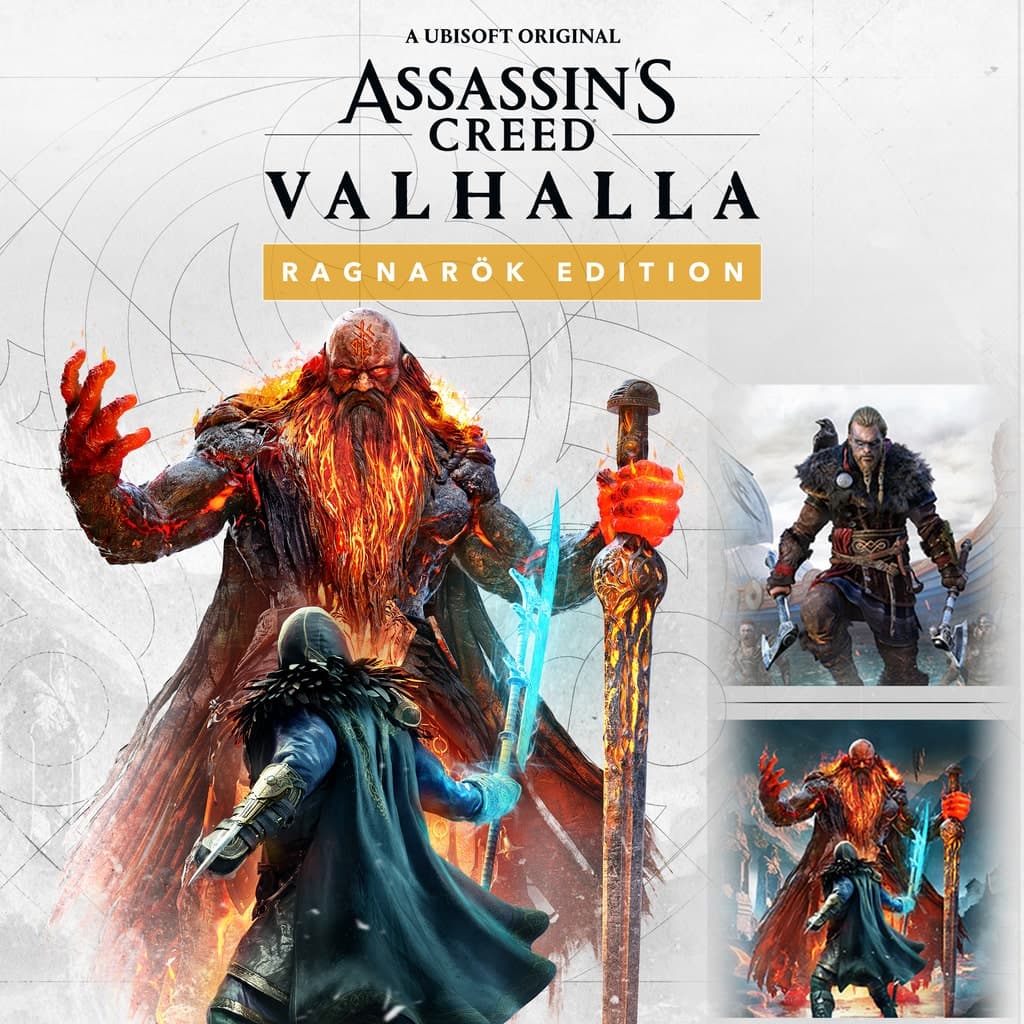 Assassin's Creed Valhalla - Edição Ragnarok — capa do jogo