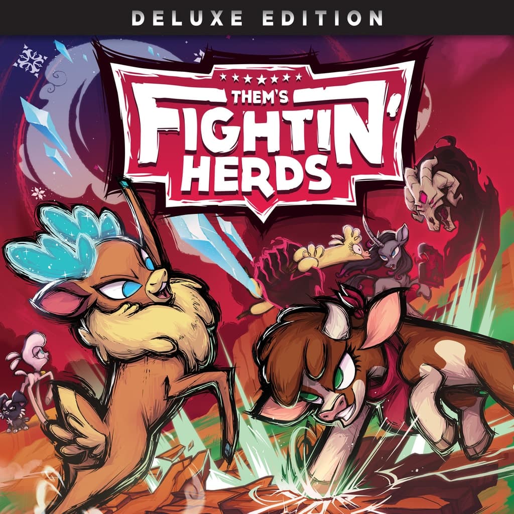 Them's Fightin' Herds - Edição Deluxe — capa do jogo