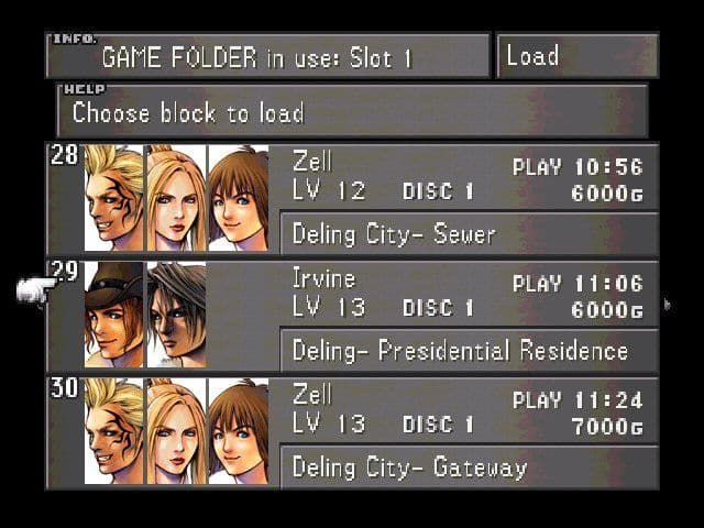 FINAL FANTASY VIII — capa do jogo