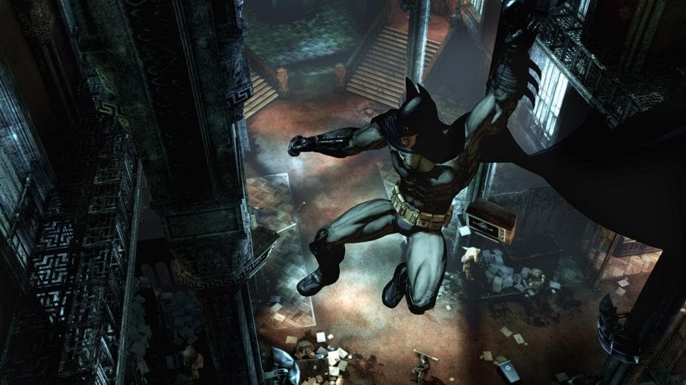 Batman: Arkham Asylum — capa do jogo