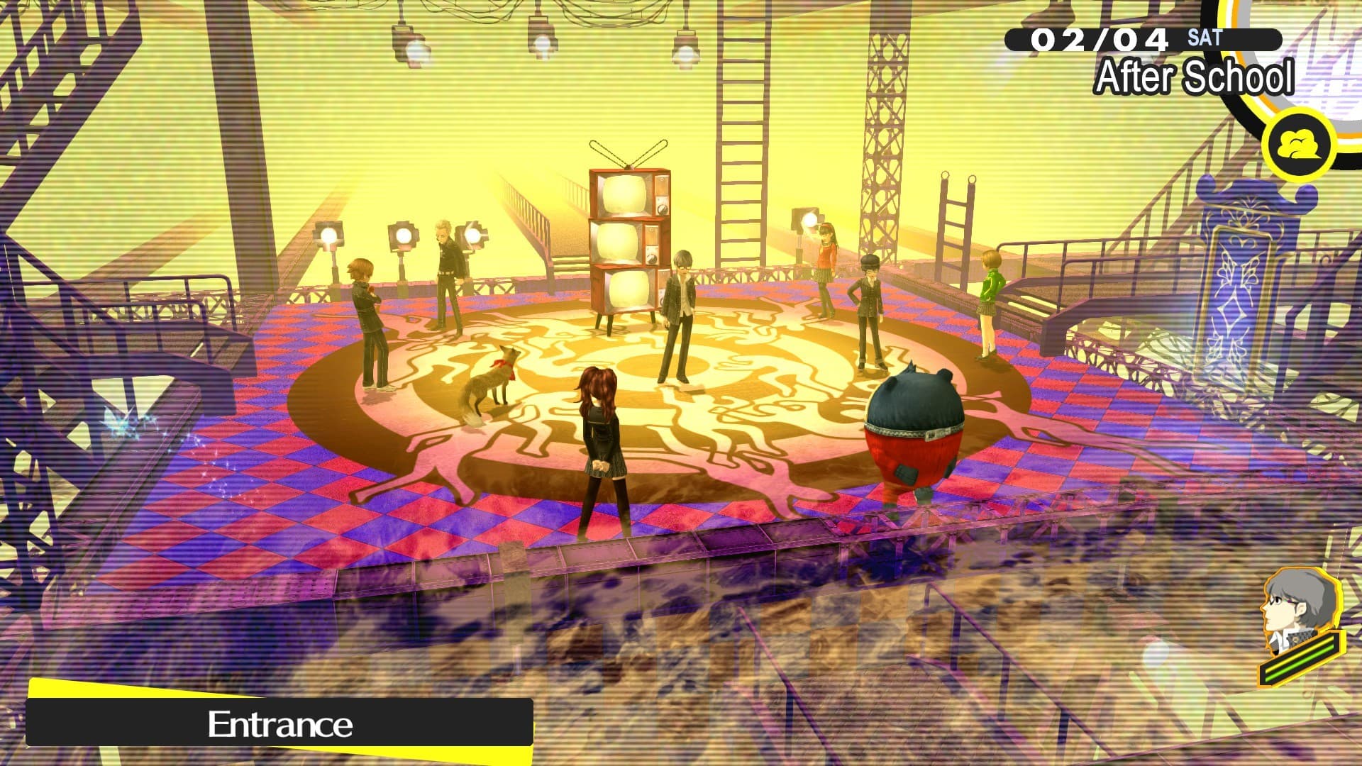Persona 4 Golden — capa do jogo