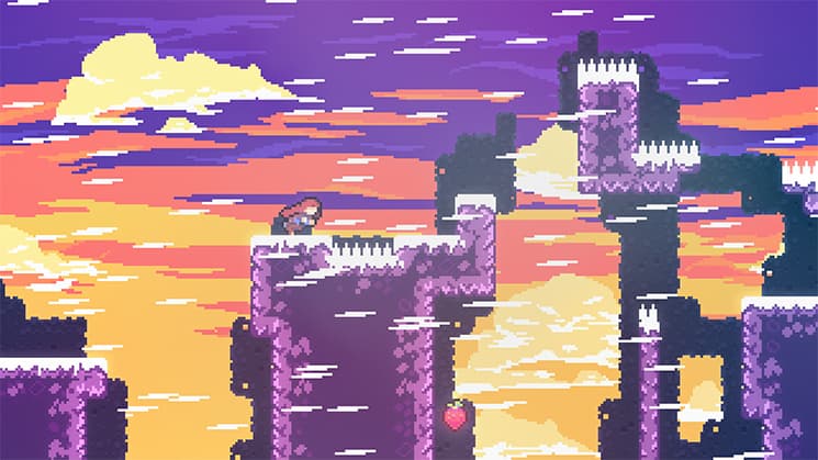 Celeste — capa do jogo