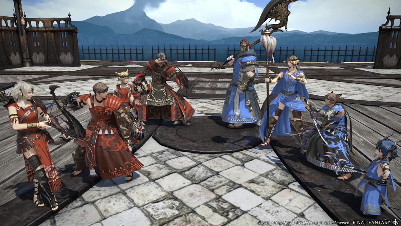 Final Fantasy XIV: Stormblood — capa do jogo