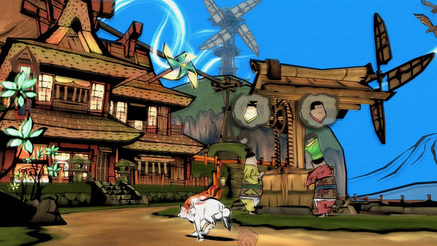 OKAMI HD — capa do jogo