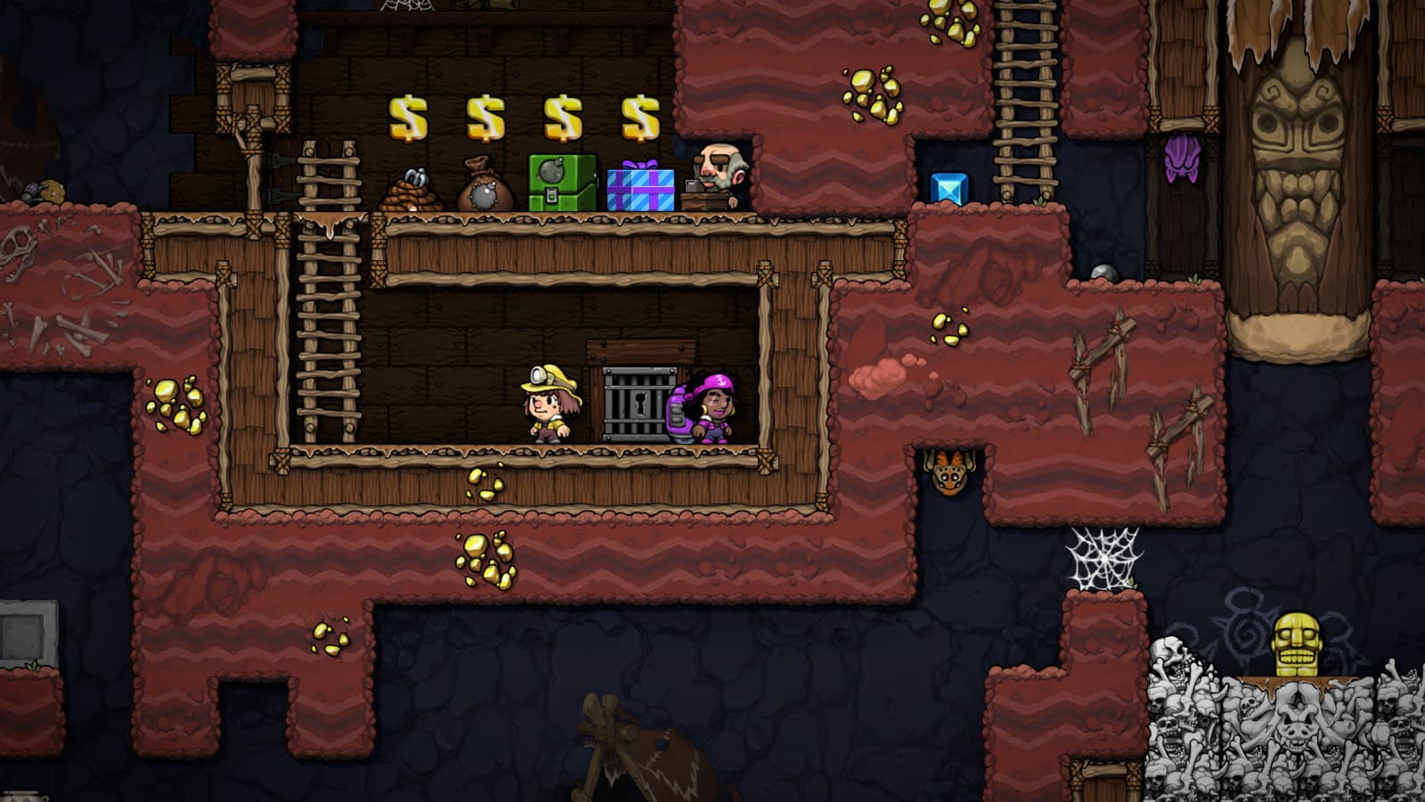 Spelunky 2 — capa do jogo