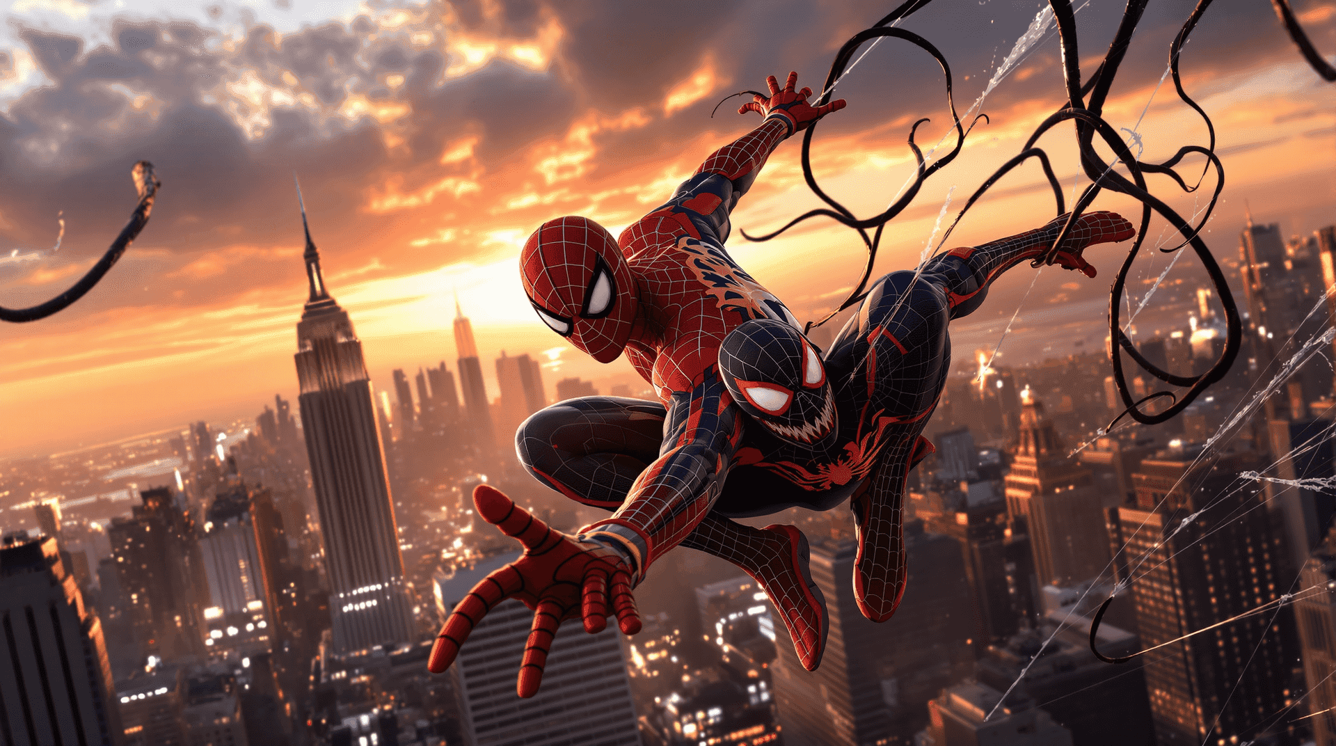Marvel's Spider-Man 2 — capa do jogo