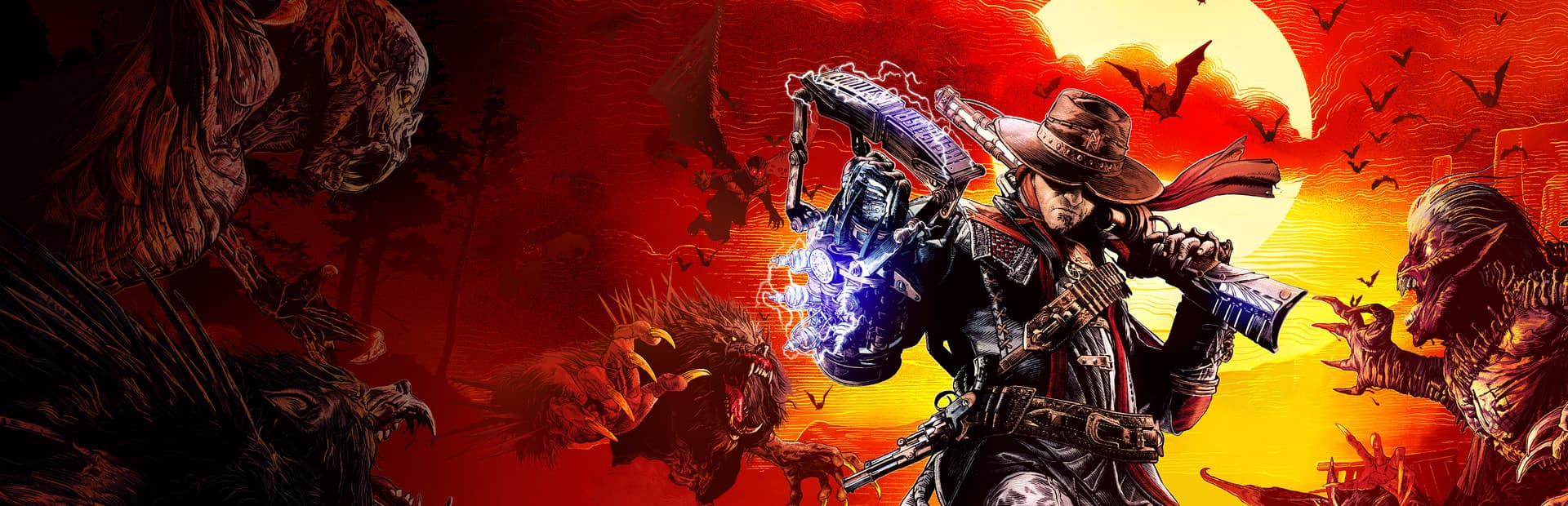 Evil West — capa do jogo