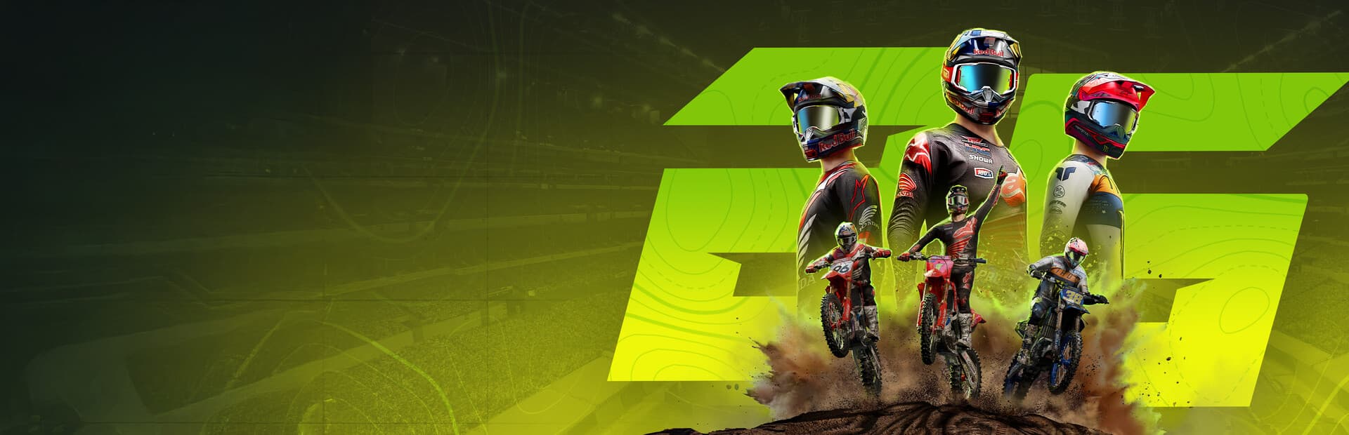 Monster Energy Supercross 25 - The Official Video Game — capa do jogo