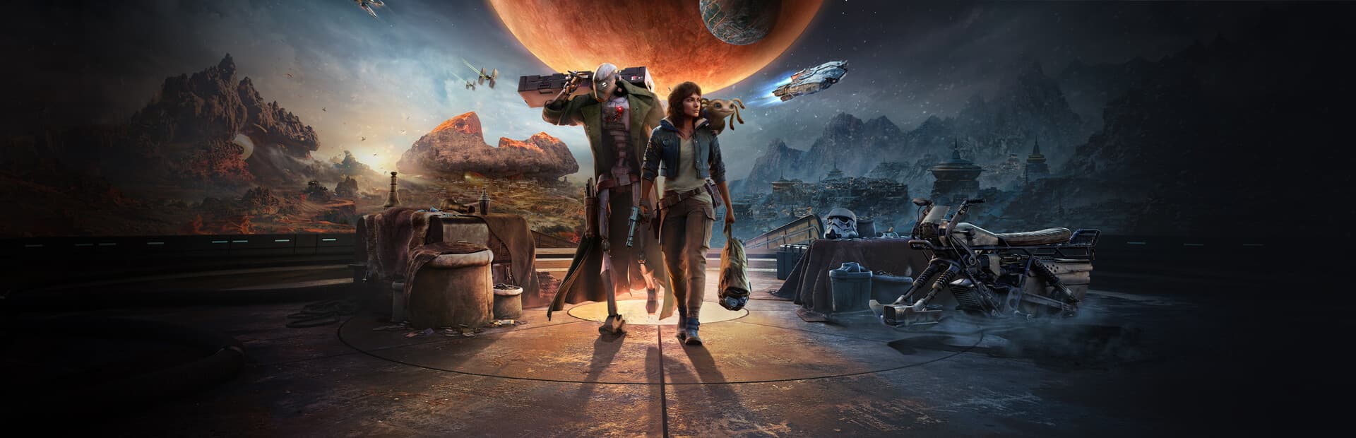 Star Wars Outlaws — capa do jogo