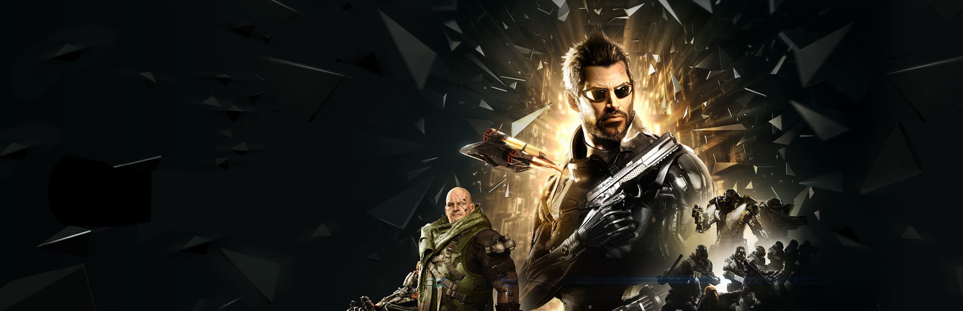 Deus Ex: Mankind Divided — capa do jogo