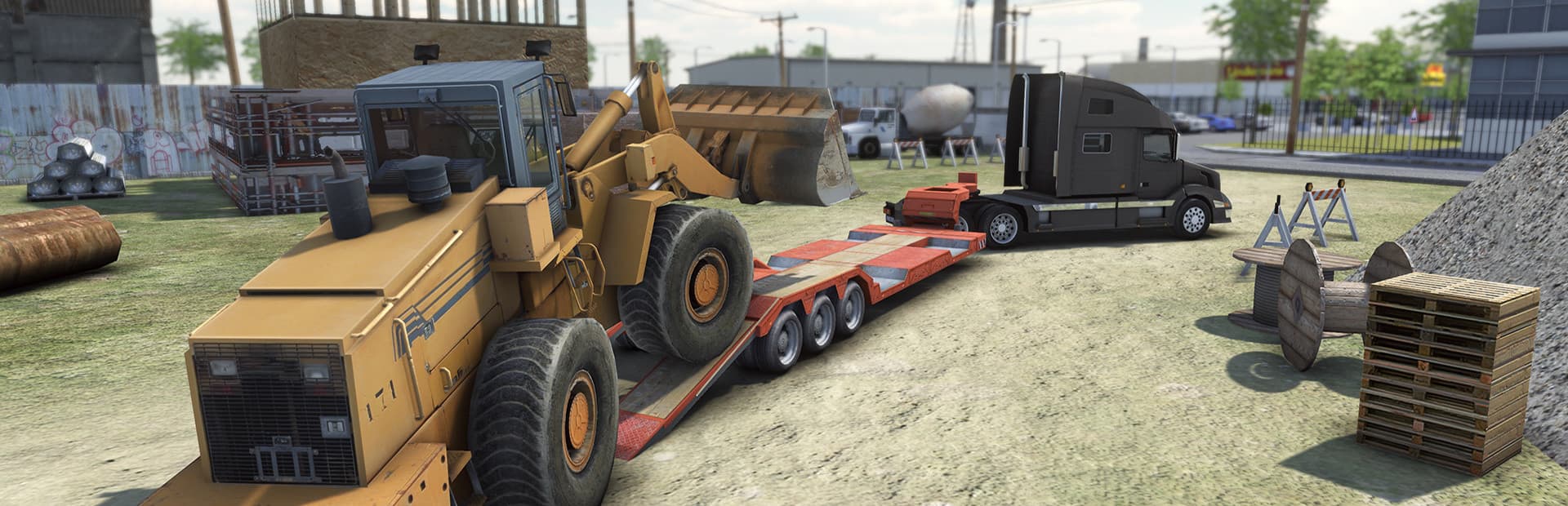 Truck & Logistics Simulator — capa do jogo