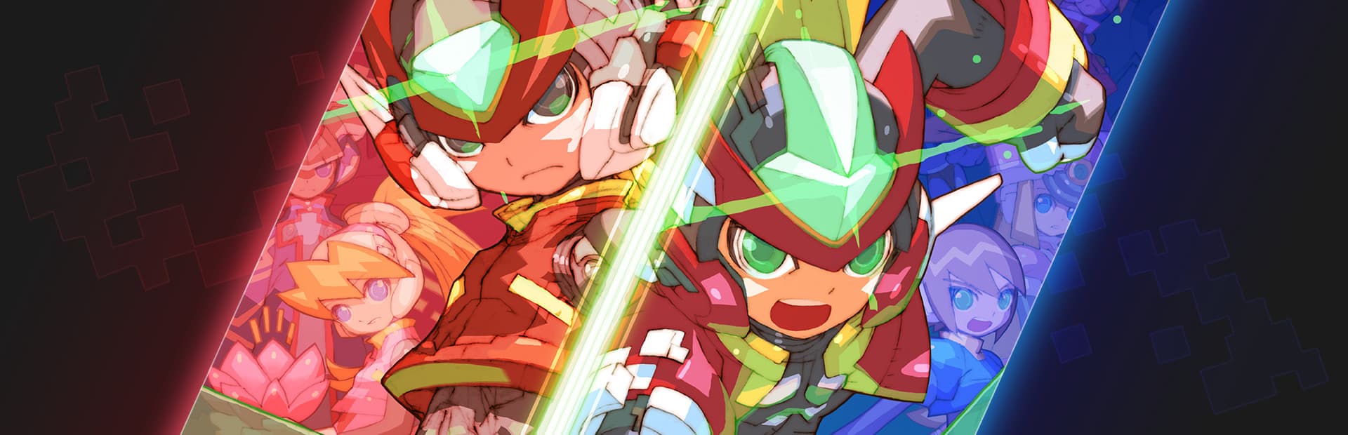 Mega Man Zero/ZX Legacy Collection — capa do jogo