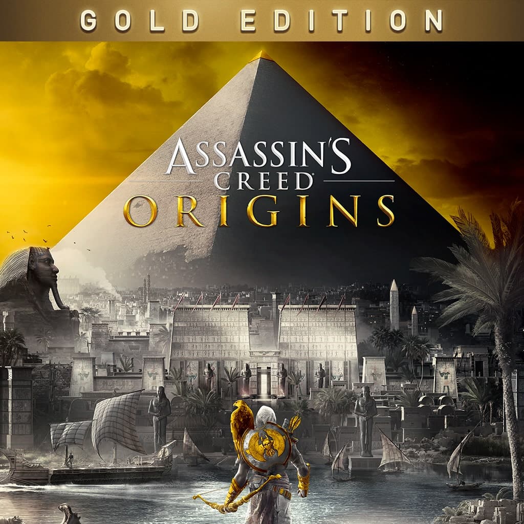 Assassin's Creed Origins - Edição Gold — capa do jogo