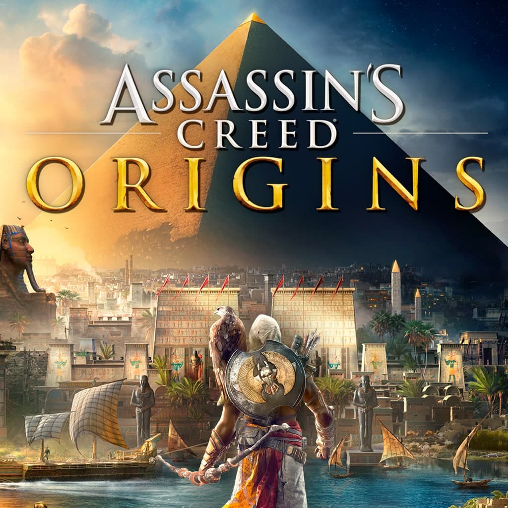 Assassin's Creed Origins — capa do jogo