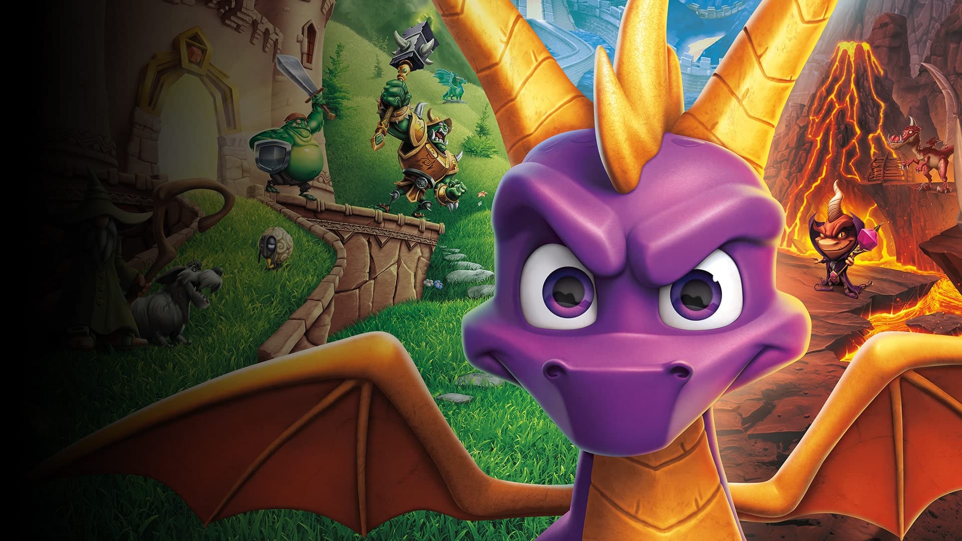 Spyro Reignited Trilogy — capa do jogo