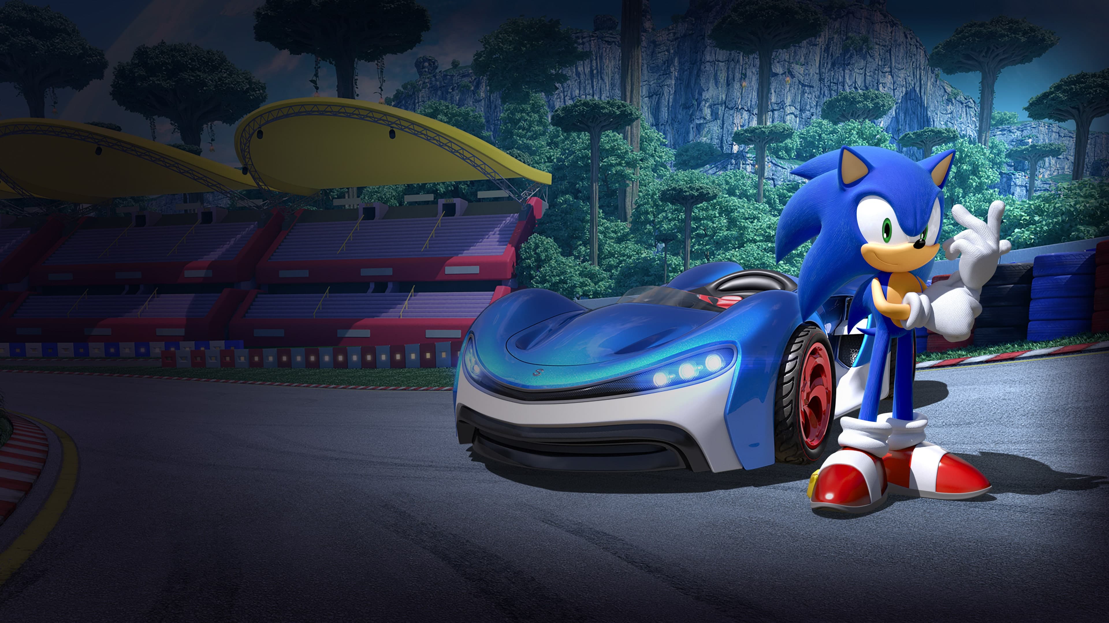 Team Sonic Racing — capa do jogo