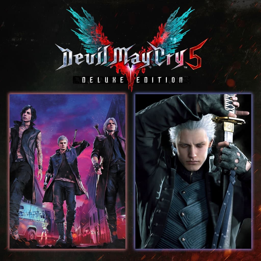 Devil May Cry 5 - Edição Deluxe + Vergil — capa do jogo