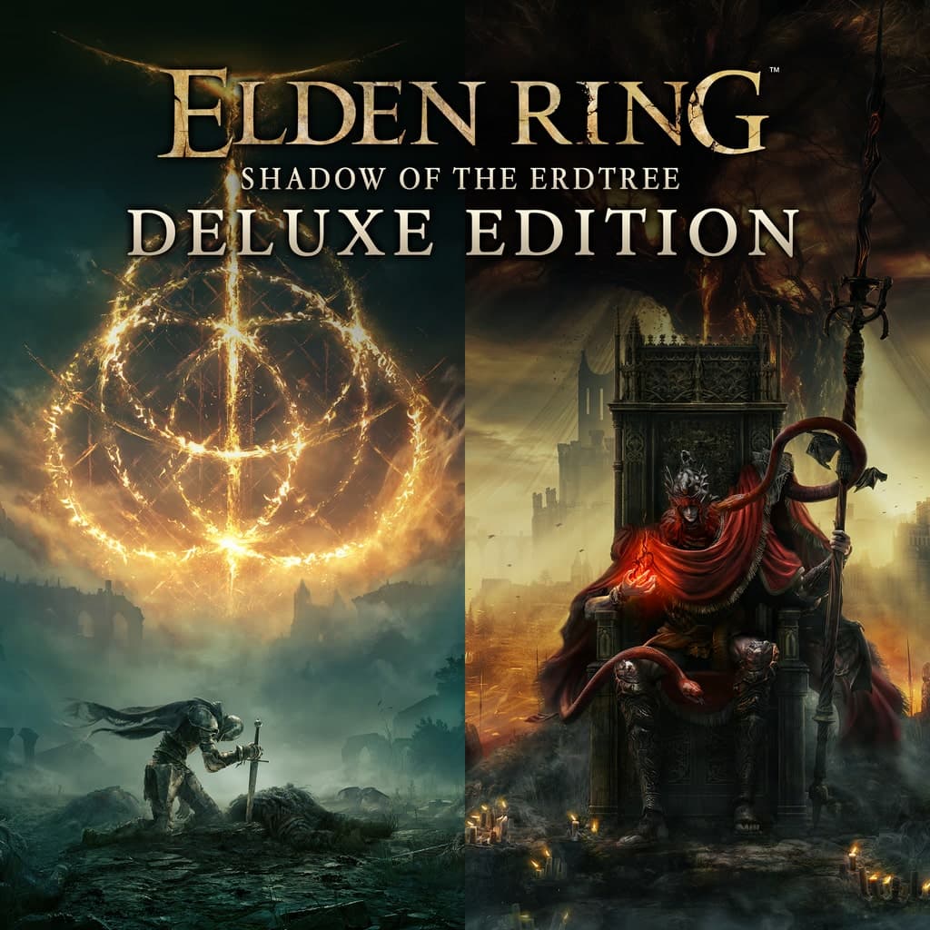 Elden Ring - Edição Shadow of the Erdtree Deluxe — capa do jogo