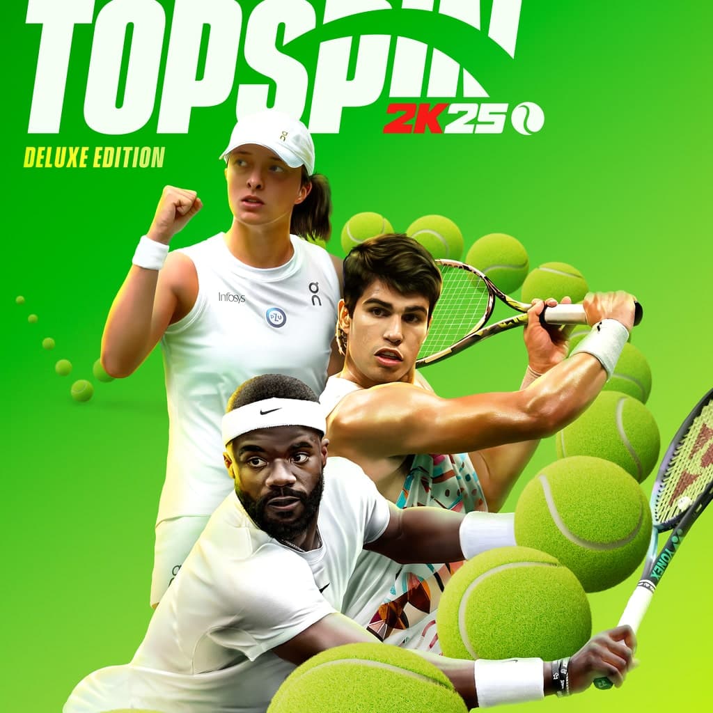 TopSpin 2K25 - Edição Deluxe — capa do jogo