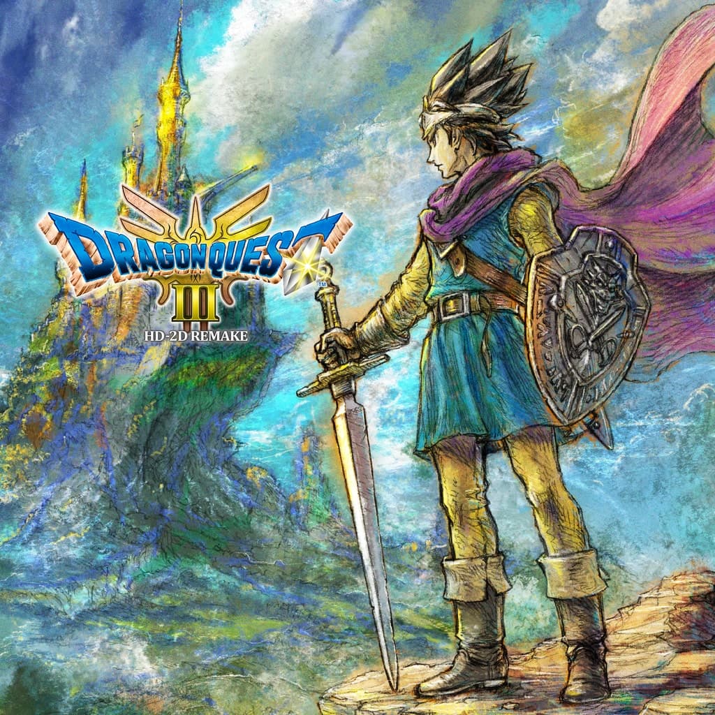 Dragon Quest III HD-2D Remake — capa do jogo