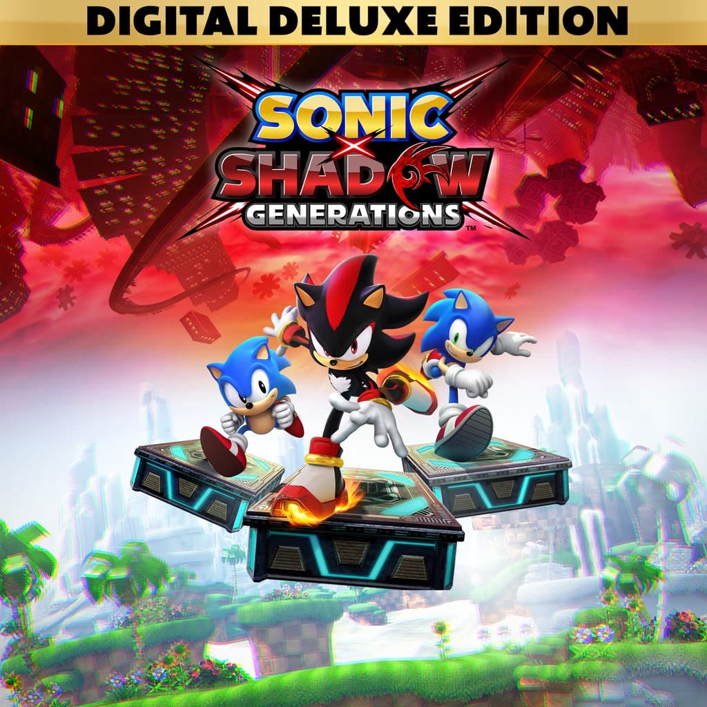 SONIC X SHADOW GENERATIONS - Edição Digital Deluxe — capa do jogo