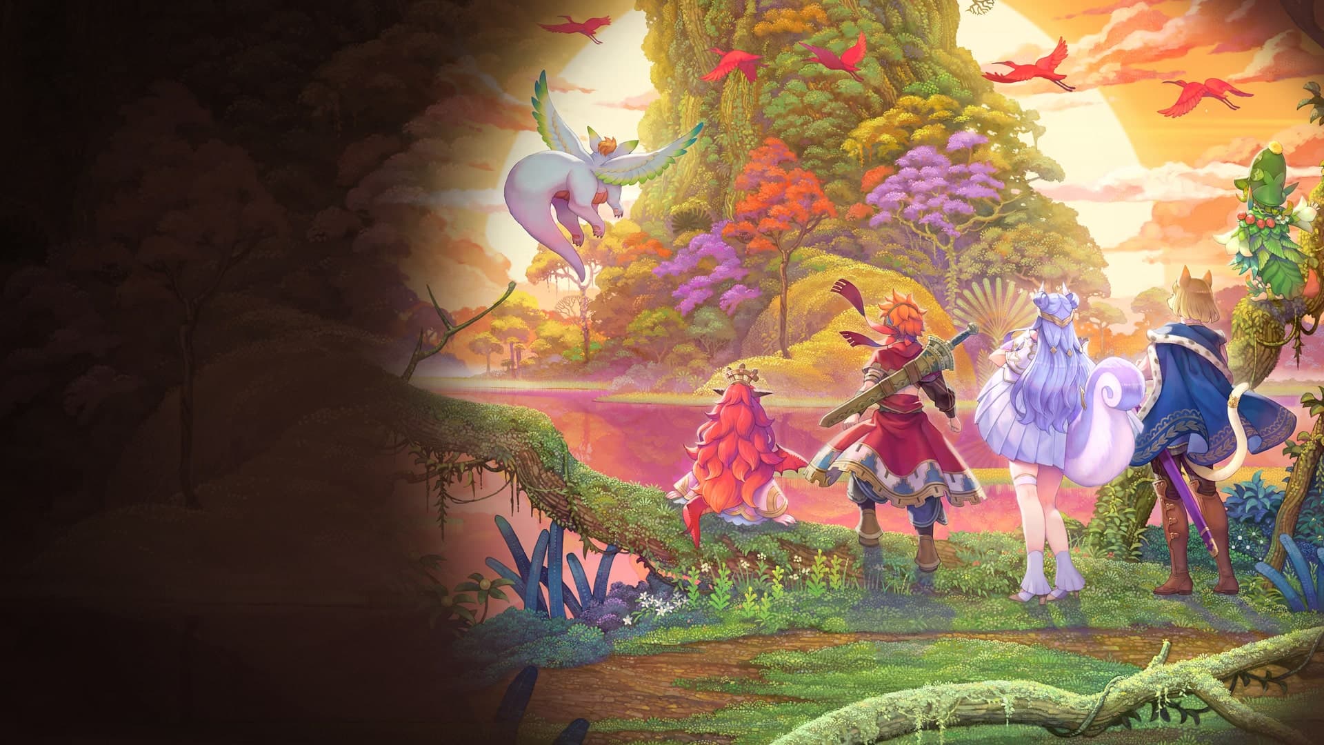 Visions of Mana — capa do jogo