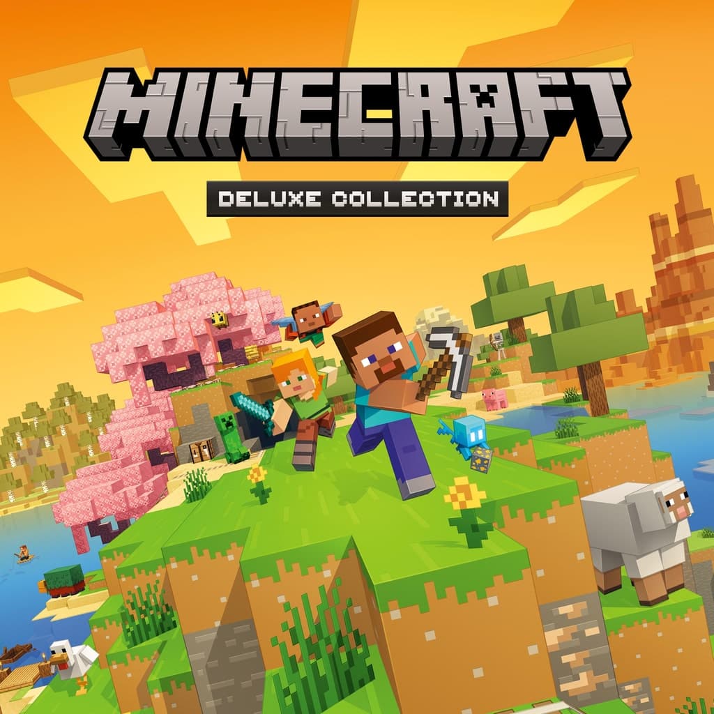 Minecraft - Edição Deluxe Collection — capa do jogo