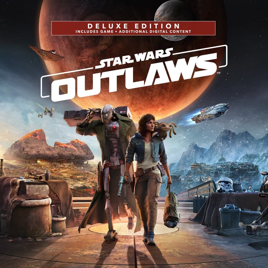 Star Wars Outlaws - Edição Deluxe — capa do jogo