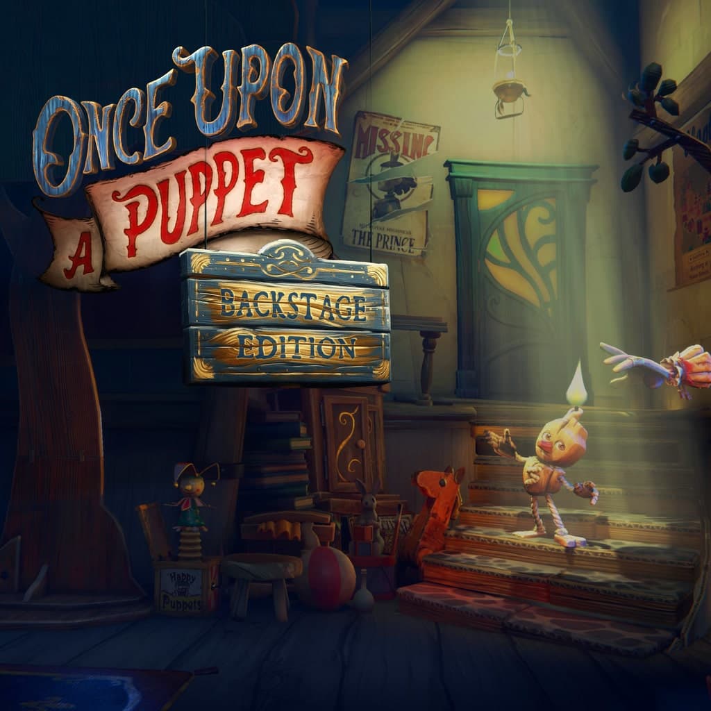 Once Upon A Puppet - Edição Backstage — capa do jogo