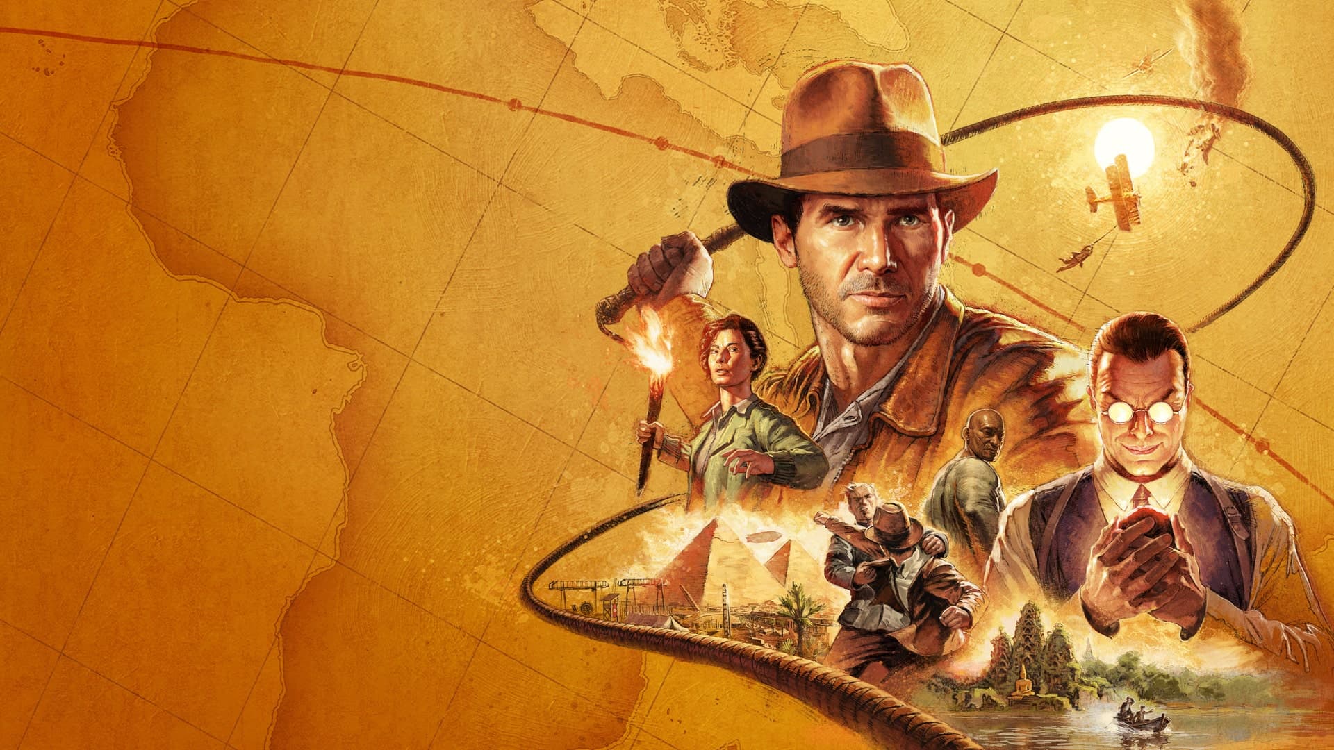 Indiana Jones e o Grande Círculo — capa do jogo
