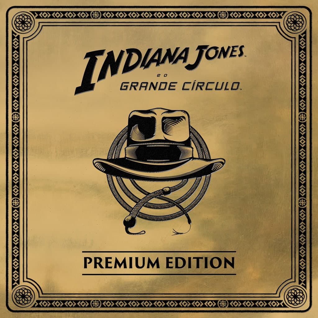 Indiana Jones e o Grande Círculo - Edição Premium — capa do jogo