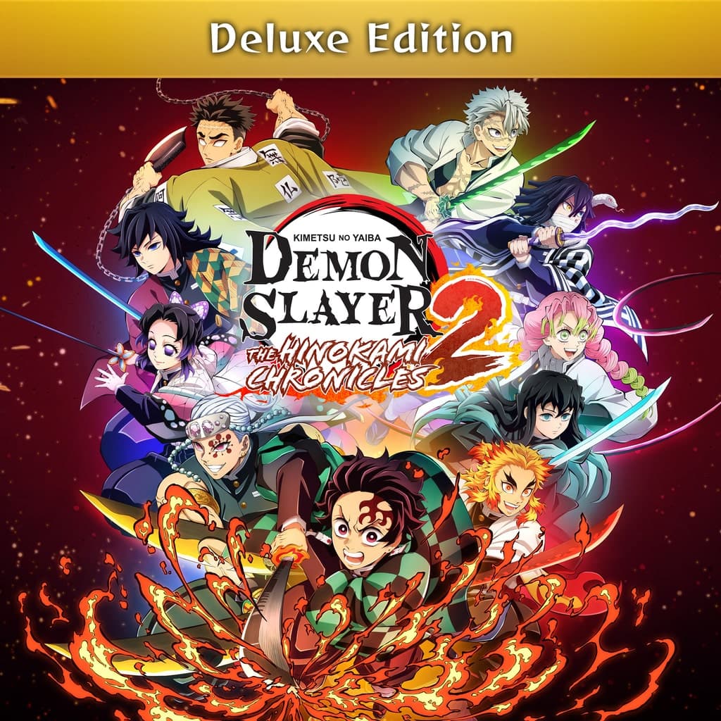 Demon Slayer -Kimetsu no Yaiba- The Hinokami Chronicles 2 - Edição Deluxe — capa do jogo