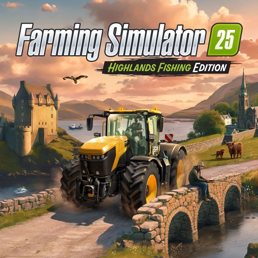 Farming Simulator 25 - Edição Highlands Fishing — capa do jogo