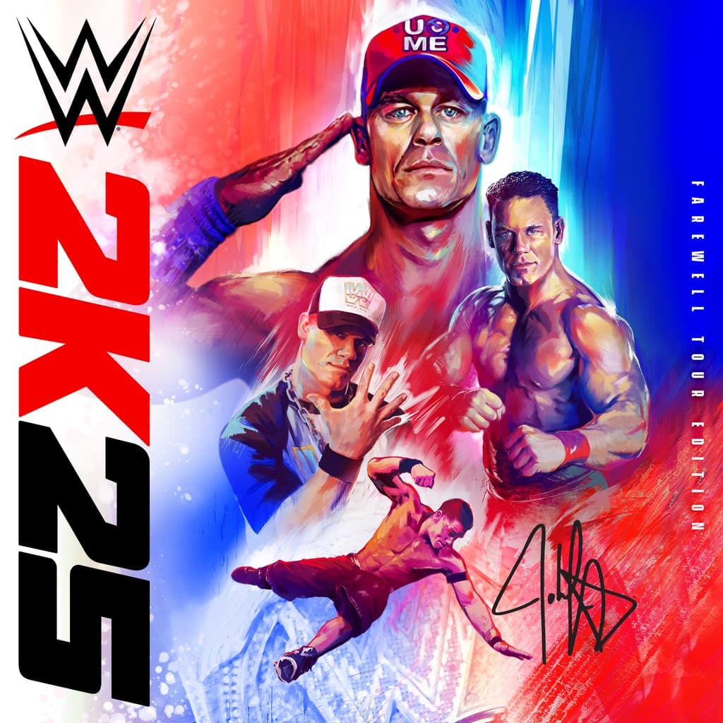WWE 2K25 - Edição Turne de Despedida — capa do jogo