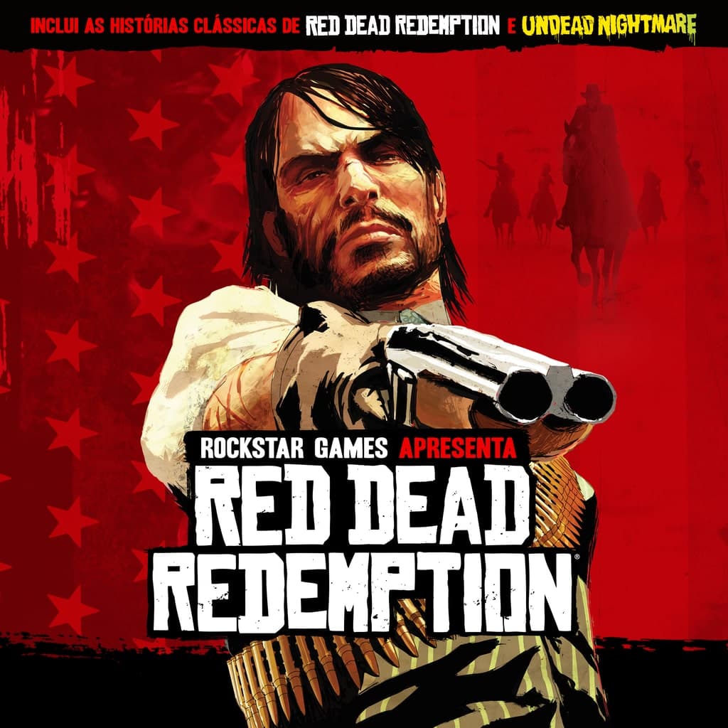 Red Dead Redemption — capa do jogo