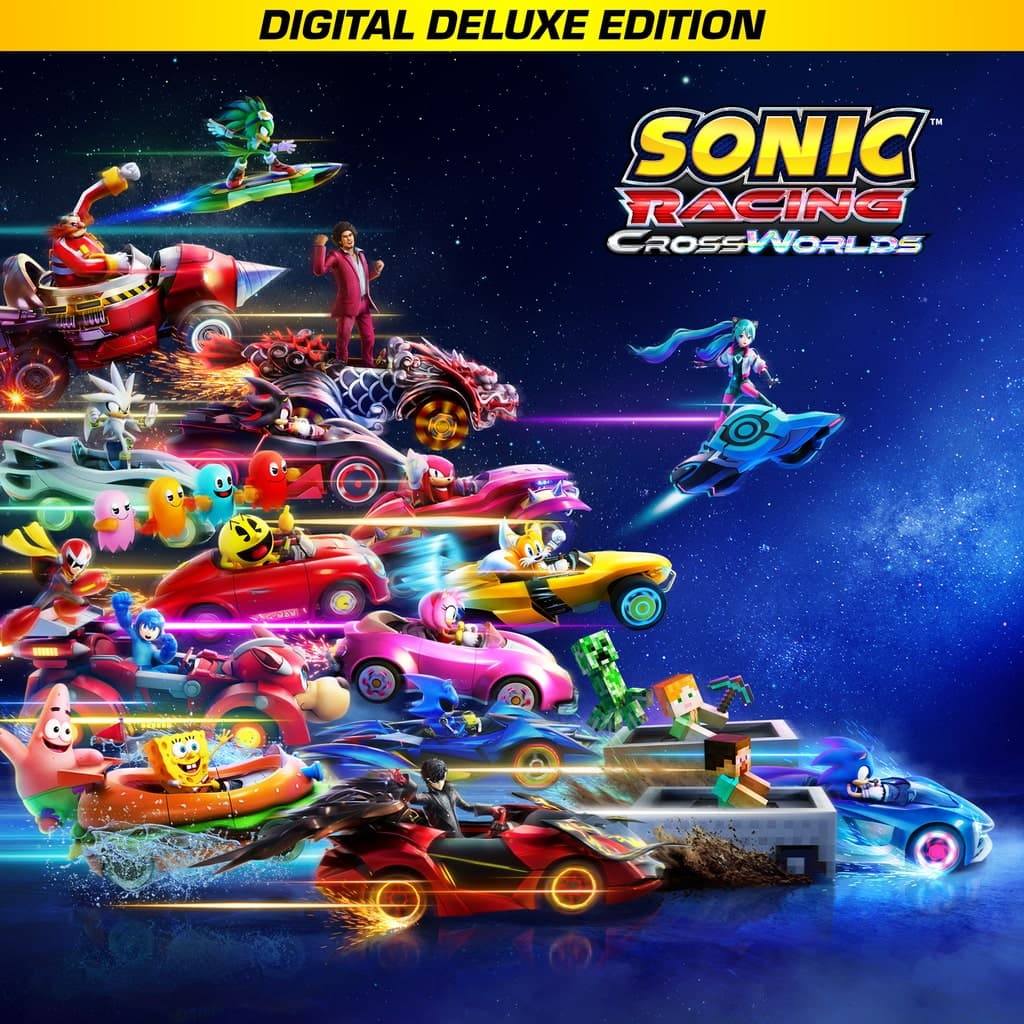 Sonic Racing: CrossWorlds - Edição Digital Deluxe — capa do jogo