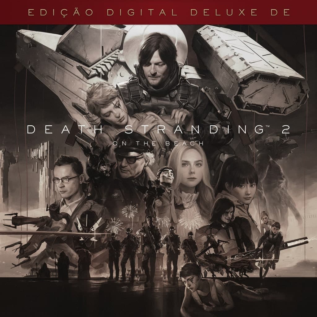 Death Stranding 2: On the Beach - Edição Digital Deluxe — capa do jogo