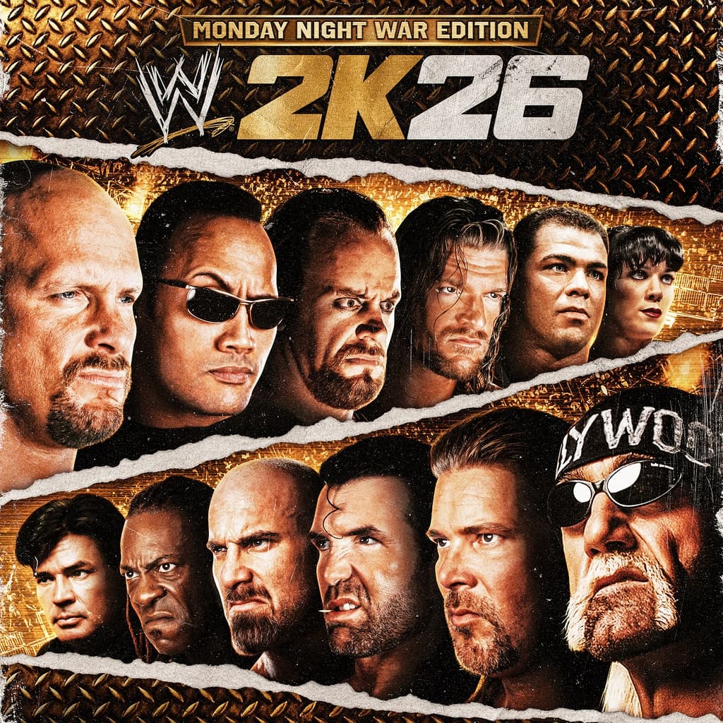 WWE 2K26 - Edição Monday Night War — capa do jogo