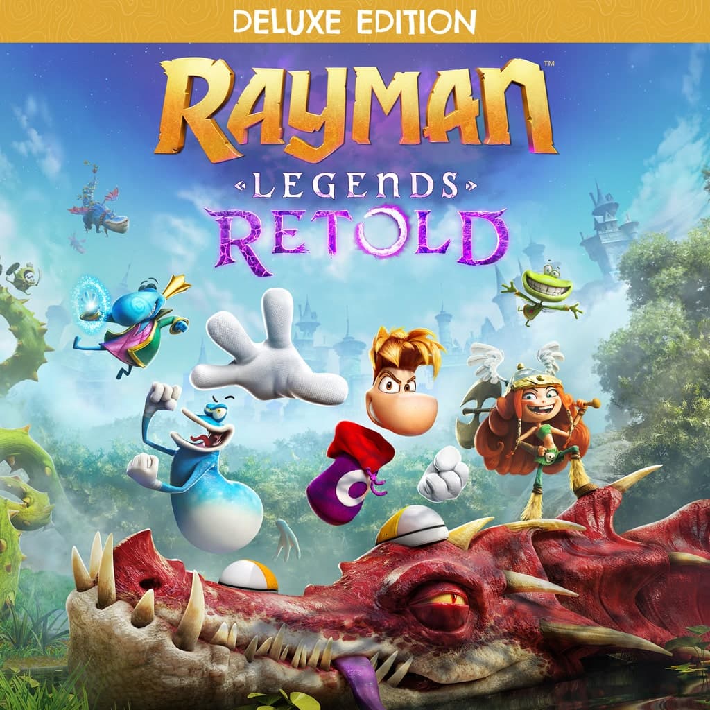 Rayman Legends Retold - Edição Deluxe — capa do jogo