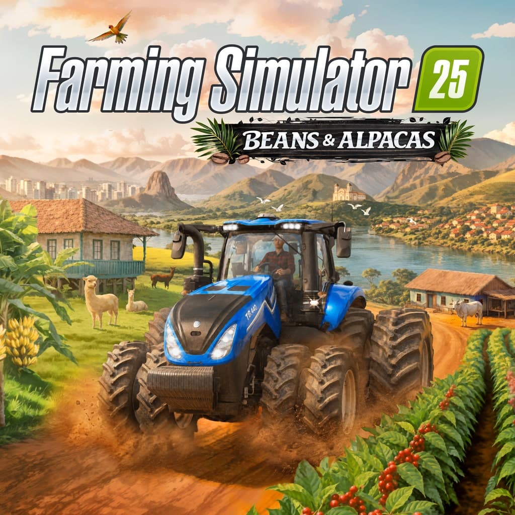 Farming Simulator 25 - Edição Beans & Alpacas — capa do jogo