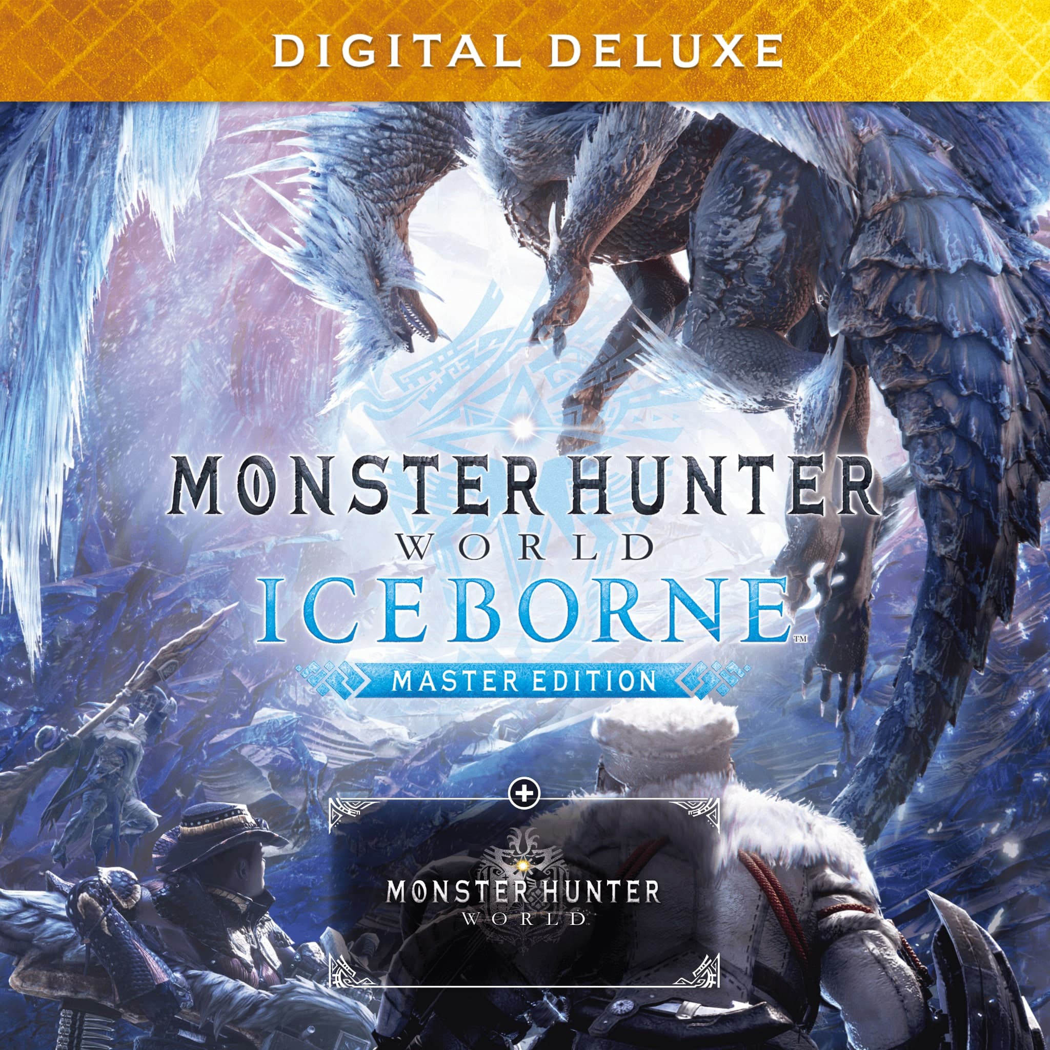 Monster Hunter World: Iceborne - Edição Master Digital Deluxe — capa do jogo