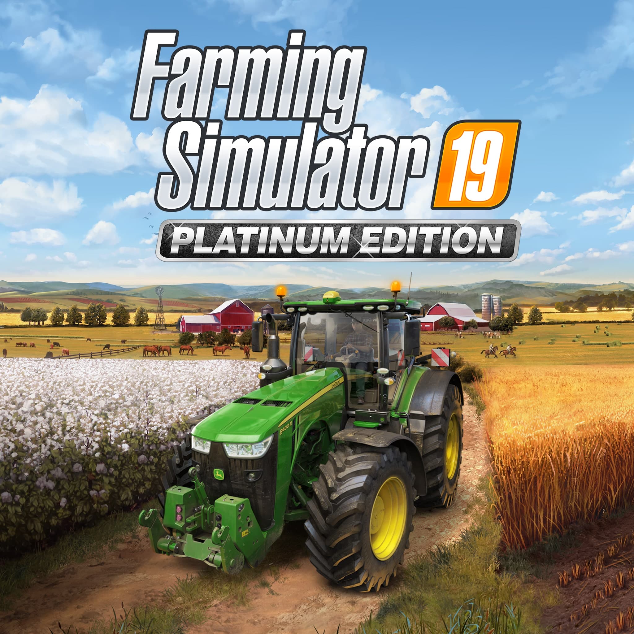 Farming Simulator 19 - Edição Platinum — capa do jogo